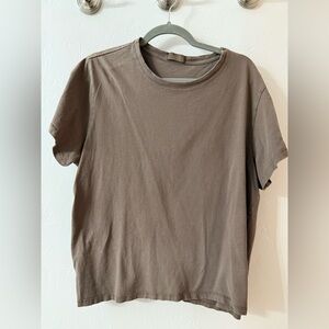 nuuds Brown Short Sleeve Tee